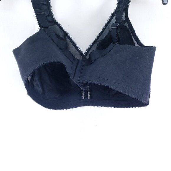 Playtex 18 Hr Bra Size 38D Original Comfort Strap Black - Picture 5 of 6